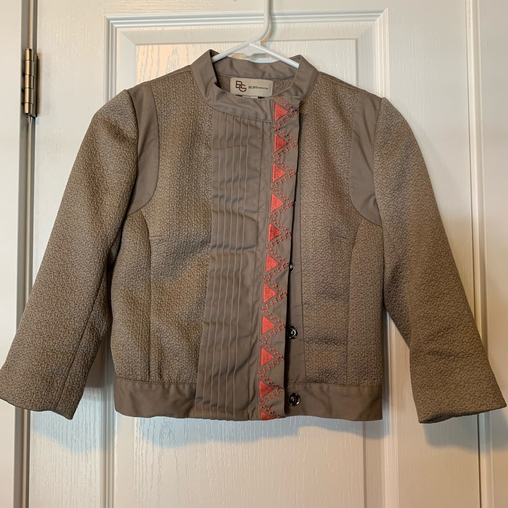 BCBGeneration cropped jacket XS